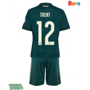 Real Madrid Alexander-Arnold #12 Replika Babytøj Udebanesæt Børn 2026-27 Kortærmet (+ Korte bukser)